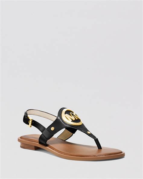 michael michael kors aubrey charm slingback thong sandals|Michael kors aubrey sandals + FREE SHIPPING .